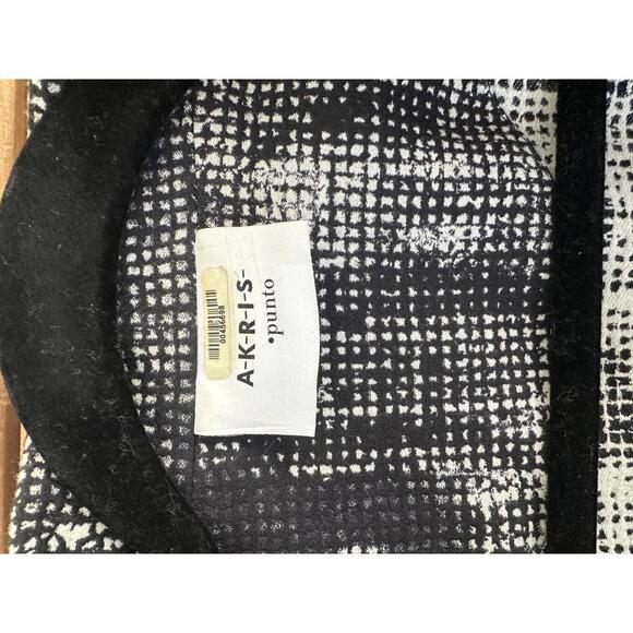 Akris Punto Italian Fabric Cropped Zip Up Jacket Navy Blue Women’s size 8 - Picture 6 of 12